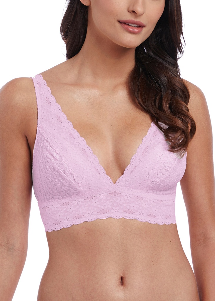Soutien-gorge triangle sans armature WACOAL "Halo Lace" WA811205 - Sweet 534