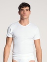 T-shirt homme courte manche 100% Coton durable CALIDA "Cotton 1:1" 14315 - Blanc 001 (S)