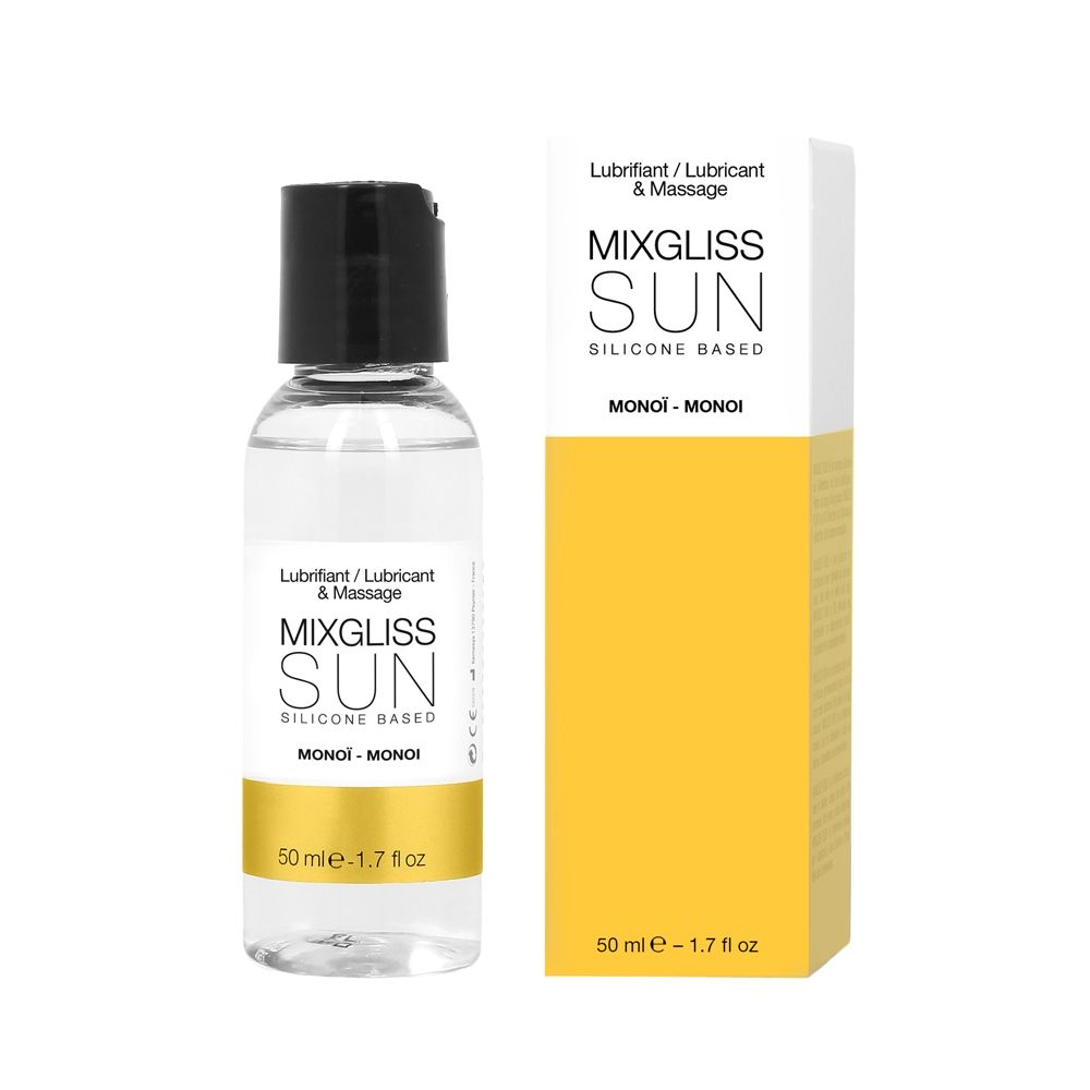 Lubrifiant silicone parfumé MIXGLISS "Sun" 50ml - Monoi