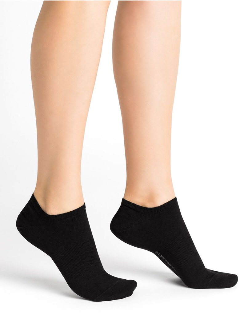 Socquettes TU 36/40 BLEU FORET "Mini sox coton unie" 6339 - TU - Noir AR5