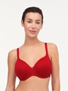 Soutien-gorge à coques spacer couvrant CHANTELLE "Chic Essential" C16G70 - Scarlet 05W