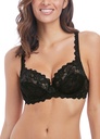 Soutien-gorge avec armatures classique WACOAL "Eglantine" WEBFA662 - Noir BLK
