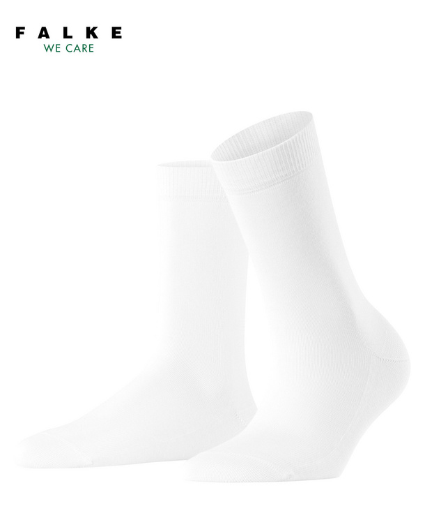 Chaussettes coton FALKE "Family We care" 46490 - Blanc 2009