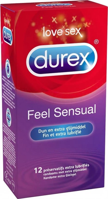Préservatif ultra fins DUREX "Feeling Sensual" 12 pièces