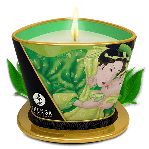 Bougie de massage parfumée SHUNGA "Zenitude" 170ml - Thé vert exotique