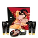 Coffret de massage SHUNGA "Secret de Geisha" - Vin pétillant à la fraise