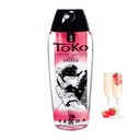 Lubrifiant à base d'eau parfumé SHUNGA "Toko Aroma" 165ml - Vin pétillant à la fraise