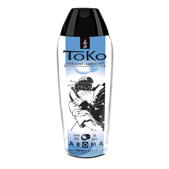 Lubrifiant à base d'eau parfumé SHUNGA "Toko Aroma" 165ml - Eau de coco