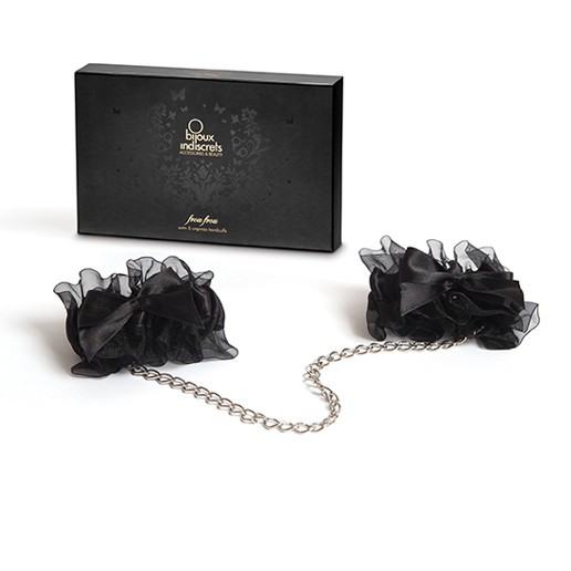 Menottes pour jeux bondage BIJOUX INDISCRETS "Froufrou"