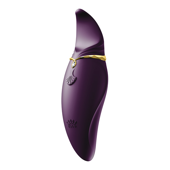 Stimulateur clitoridien à ondes de pression d'air ZALO "Hero" - Mauve