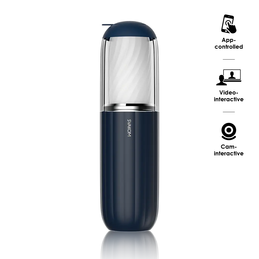 Masturbateur homme télécommandé via app & connection aux films X SVAKOM "Alex Neo 2" 