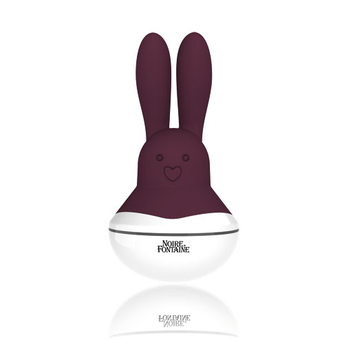 Stimulateur clitoridien NOIRE FONTAINE "Lapin Coquin 2" - Bordeau