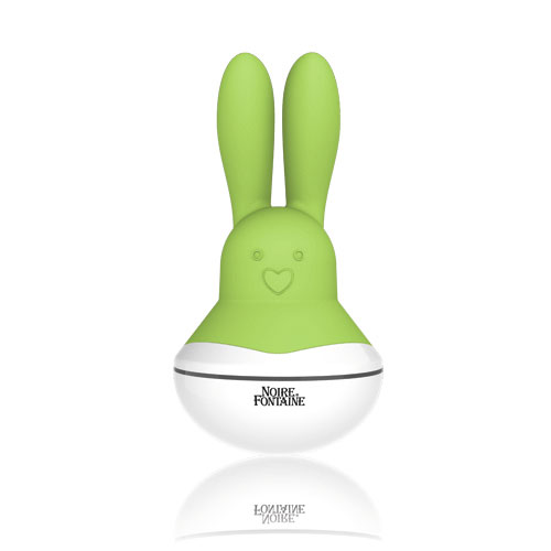 Stimulateur clitoridien NOIRE FONTAINE "Lapin Coquin 2" - Vert