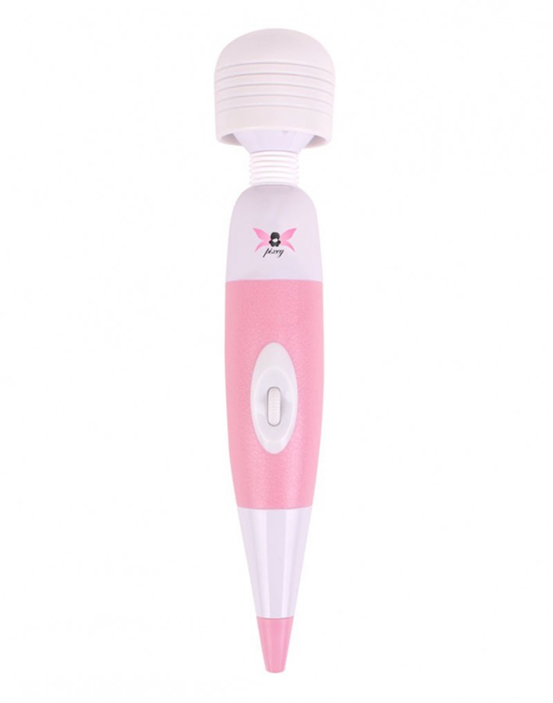 Vibromasseur Wand corps & clitoris PIXEY "Rose"