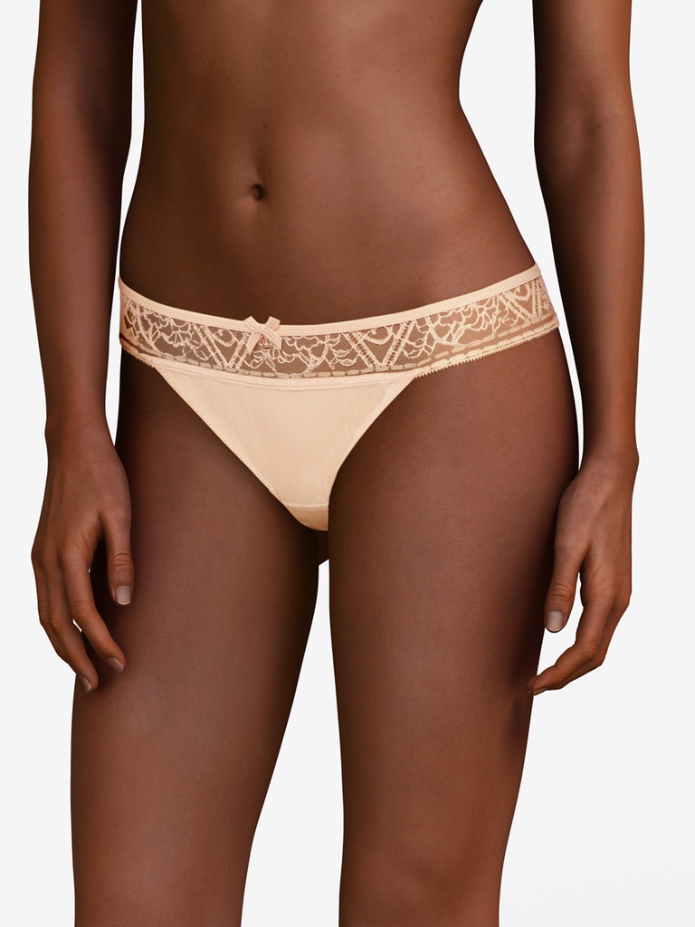 Tanga CHANTELLE "Alto" C12L90 - Beige doré 01N (38)