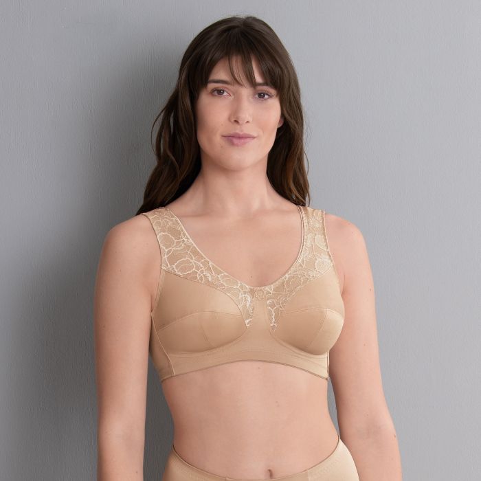 Soutien-gorge d'allègement sans armatures ANITA COMFORT "Microenergen" 5409 - Deep sand 722 (90, A)