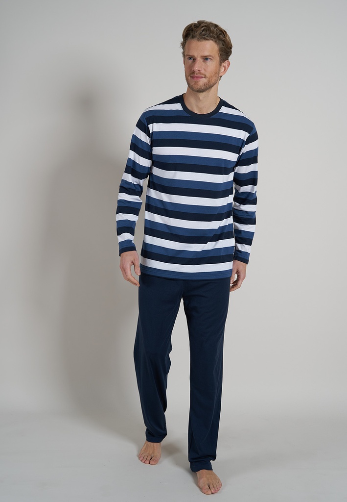 Pyjama long CECEBA "Melbourne" 31113 - Bleu 622 (S)