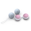 Boules de geisha avec 2 poids différents LELO "Lelo Beads" 0305 - Rose & bleu