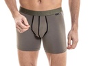 Boxer homme coton avec maintien intérieur LOIC HENRY "Every-D" KBD001K - Kaki