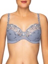 Soutien-gorge avec armatures en 3 parties CONTURELLE "Provence" 0080505 - Bleu atlantique 707