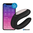 Vibromasseur pour couple SATISFYER "Double Joy" - Noir