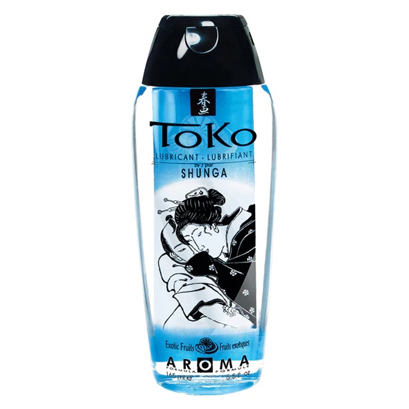 Lubrifiant à base d'eau parfumé SHUNGA "Toko Aroma" 165ml - Exotic Fruits