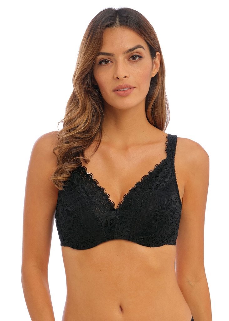 Soutien-gorge avec armatures minimizer WACOAL "Raffine" WE148012 - Noir BLK