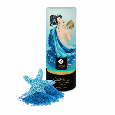 Sels de bain de la mer morte aromatisés et moussants SHUNGA "Cristaux d'Orient" 500g - Océane de tentations