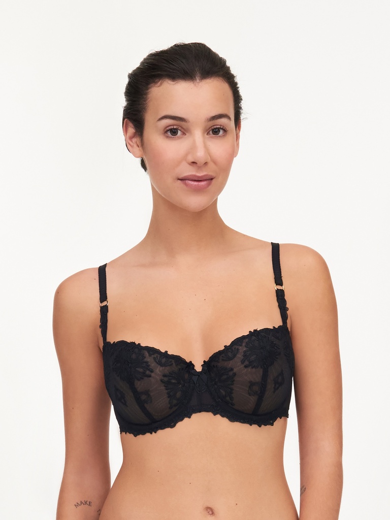Soutien-gorge corbeille CHANTELLE "Champs Elysées" C26050 - Noir 011