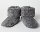 Pantoufles botte en polar WOODY 222-1-BOO-M - Gris 157