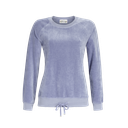 Pyjama long femme avec poignets en tricot RINGELLA 2553415 + 2553516 - Bleu 223