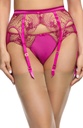Porte-jarretelles DITA VON TEESE "Julie's Roses" D46019 - Rubine