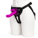 Harnais et Vibromasseur double stimulation HAPPY RABBIT "Strap-on kit"