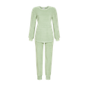 Pyjama femme éponge stretch RINGELLA "Confort d'hiver" 2518203 - Vert 576