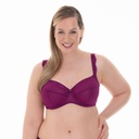 Soutien-gorge à armatures en 4 parties - poches profondes - ANITA ROSA FAIA "Selma" 5635 - Violet 252 (95, F)