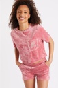 Homewear t-shirt & short en velours BANANA MOON "Sealake" Chloé & Scotty - Rose HKC33