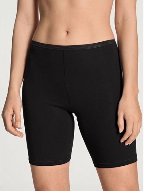 Culotte short à longues jambes 95% coton CALIDA "Comfort" 26024 - Noir 992
