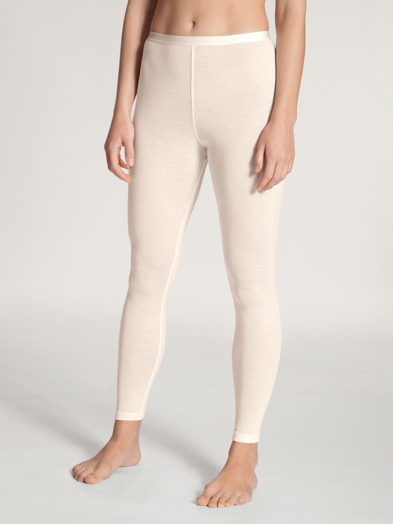 Leggings laine & soie CALIDA "True Confidence" 27435 - Light Ivory 090