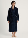 Peignoir dame en éponge 120cm CALIDA "Cosy Shower" 61302 - Dark lapis blue 339