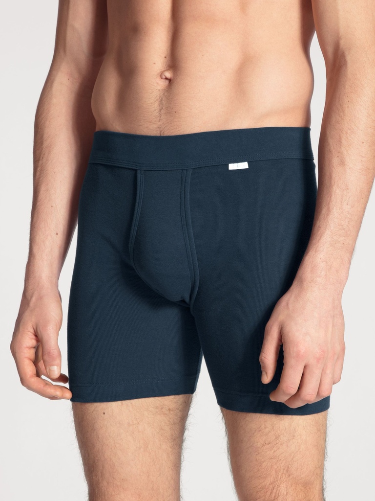 Boxer homme avec ouverture 100% coton CALIDA "Cotton 1:1" 25111 - Admiral 883 (S)
