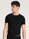 T-shirt homme courte manche 95% Coton CALIDA "Cotton Code" 14290 - Noir 992