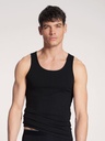 Singlet homme en coton durable & anti-odeurs CALIDA "Pure & Style" 12986 - Noir 992 (S)