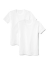 T-shirt homme courte manche - PACK de 2 - CALIDA "Natural Benefit" 14141 - Blanc 001