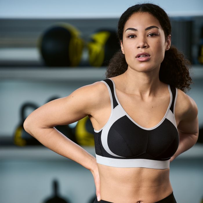 Soutien-gorge de sport sans armatures ANITA ACTIVE "Extrême Control" 5527 - Noir 001 (80, B)