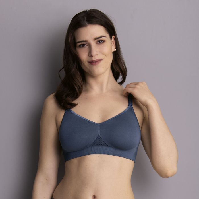 Soutien-gorge d'allaitement sans armatures ANITA MATERNITY "Seamless" 5096 - Gris Obscur 469