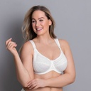 Soutien-gorge d'allaitement avec armatures ANITA MATERNITY "Miss Cotton" 5056 - Blanc perlé 671