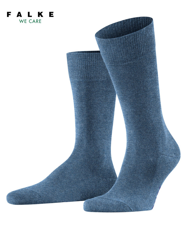 Chaussettes Hommes Coton FALKE "Family We Care" 14657 - Light denim 6660