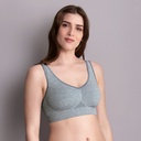 Brassière pour prothèses sans coutures ANITA CARE "Lotta" 5739X - Nuances de gris 475