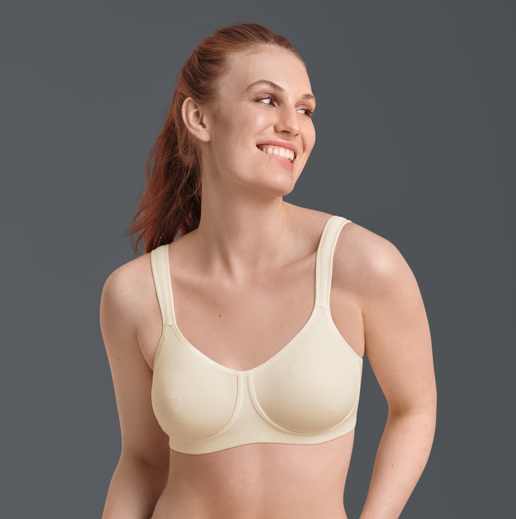 Soutien-gorge pour prothèses sans armatures ANITA CARE "Salvia" 5722X - Ecru 047 (85, A)