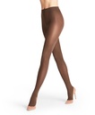 Collant semi-opaque 40 deniers FALKE "Seidenglatt 40" 40414 - Coffee 5309